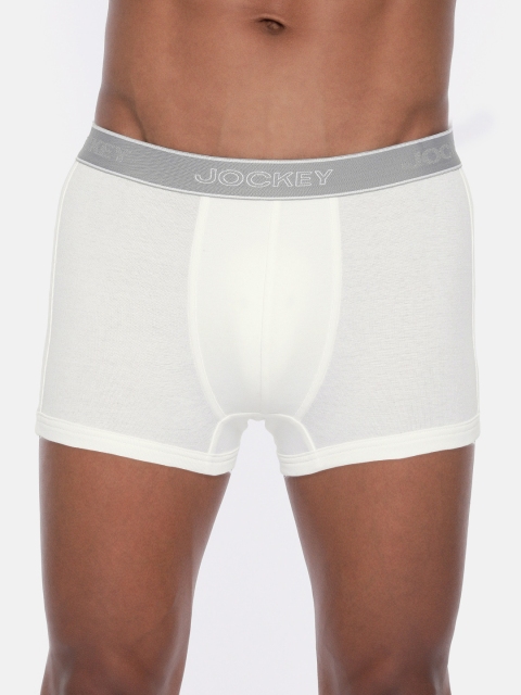 

Jockey Men White Solid Trunks 1015-0105, Blue