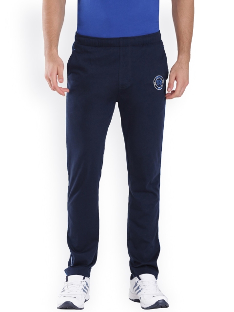 

Jockey Men Navy Blue Solid Slim Fit Active Track Pants