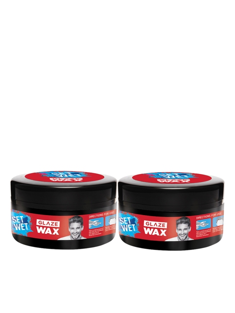 

Set Wet Set of 2 Glaze Hair Wax, Red