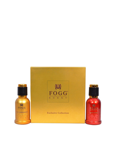 

Fogg Men Set of 2 Scent Deodorants, Gold