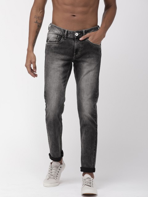 

Flying Machine Men Black Jackson Skinny Fit Low-Rise Clean Look Stretchable Jeans