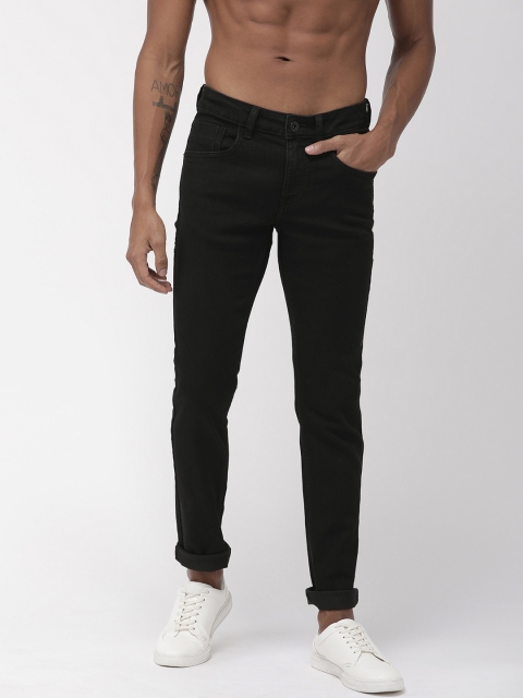 

Flying Machine Men Black Jackson Skinny Fit Mid-Rise Clean Look Stretchable Jeans