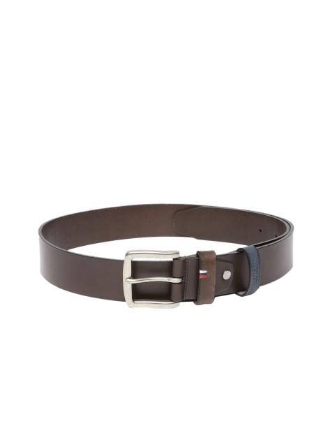 

U.S. Polo Assn. Men Brown Solid Leather Belt