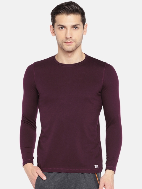 

Sweet Dreams Men Purple Solid Round Neck T-shirt