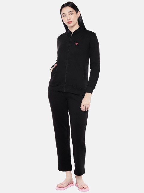 

Sweet Dreams Women Black Solid Night Suit 8905017290593