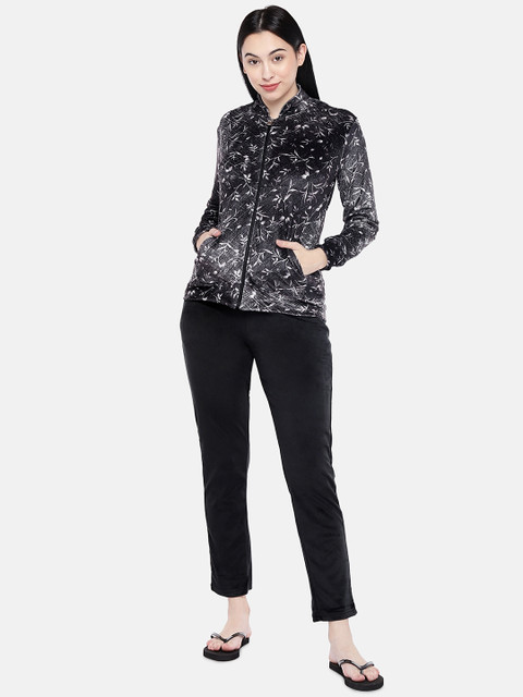 

Sweet Dreams Women Black & Grey Night Suit 8905017335966