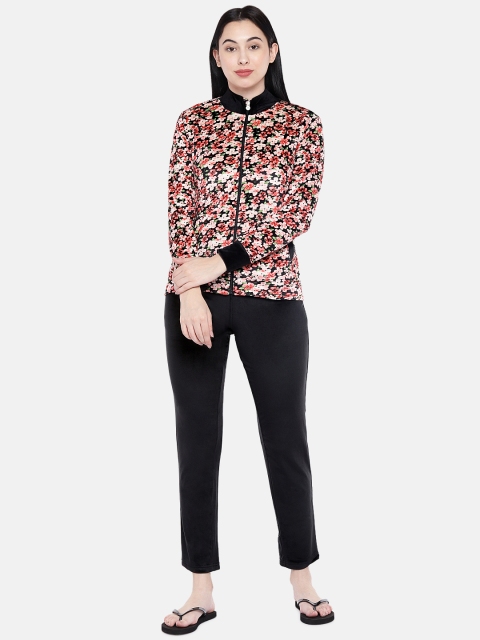 

Sweet Dreams Women Red & Black Night Suit 8905017327404