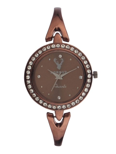 

Hobforestessentials Women Brown Analogue Watch FR-249-BR1