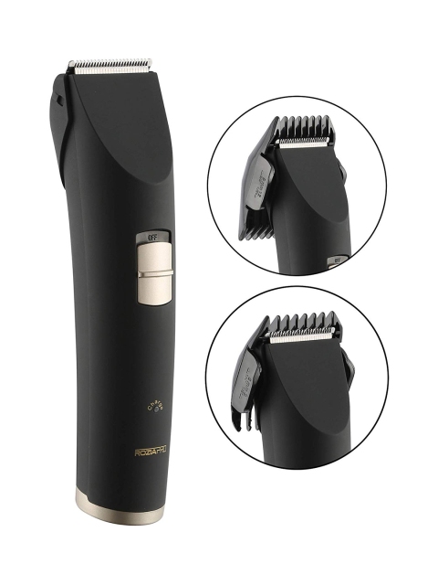 

Rozia Men Portable Home Hair Trimmer Kit, Black