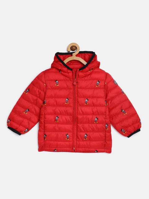 

GAP Baby Boy's Red Disney Mickey Mouse Cold Control Puffer