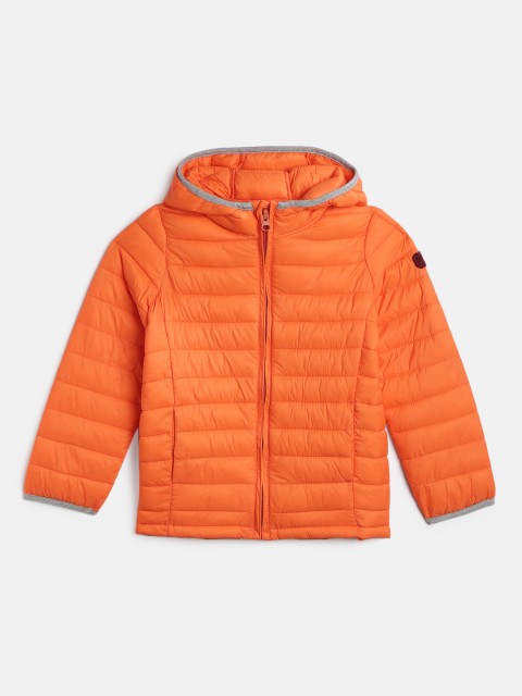 

GAP Boys Orange Solid Windcheater Puffer Jacket