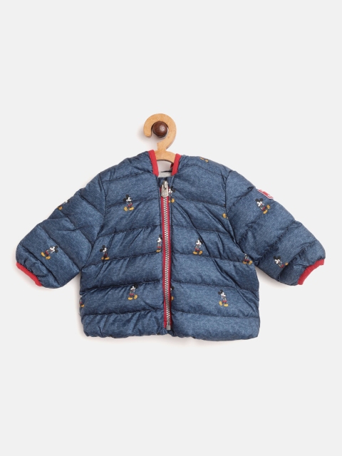 

GAP Boys Disney Mickey Mouse ColdControl Ultra Max Down Puffer Jacket, Navy blue