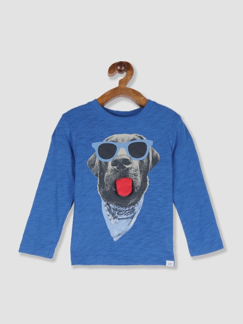 

GAP Boys Blue 3D Graphic T-Shirt