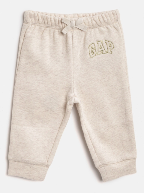 

GAP Baby Girls Logo Pull-On Pants, Beige