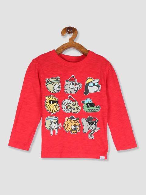

GAP Red Baby Boys 3D Graphic T-Shirt