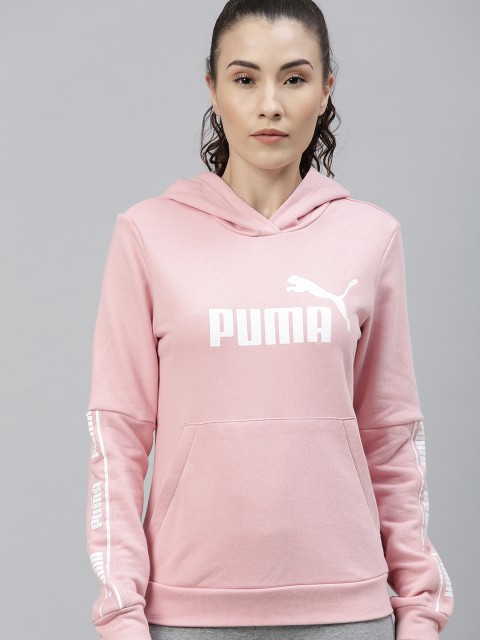

Puma Women Rose Printed Hooded Sweatshirt