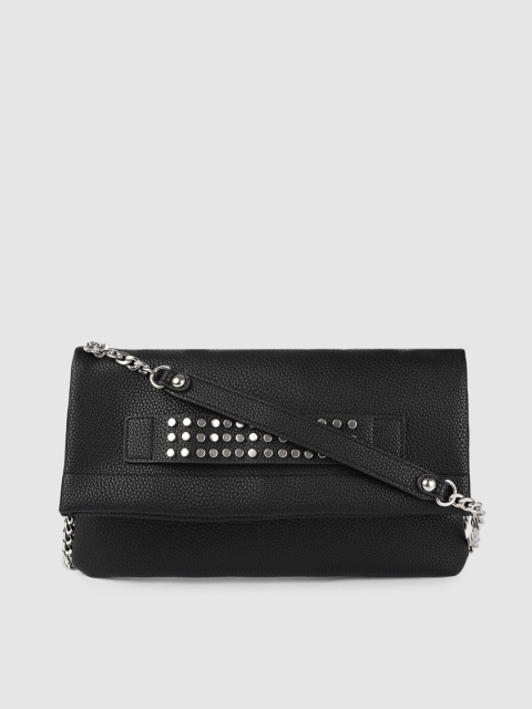 

Vero Moda Black Solid Sling Bag