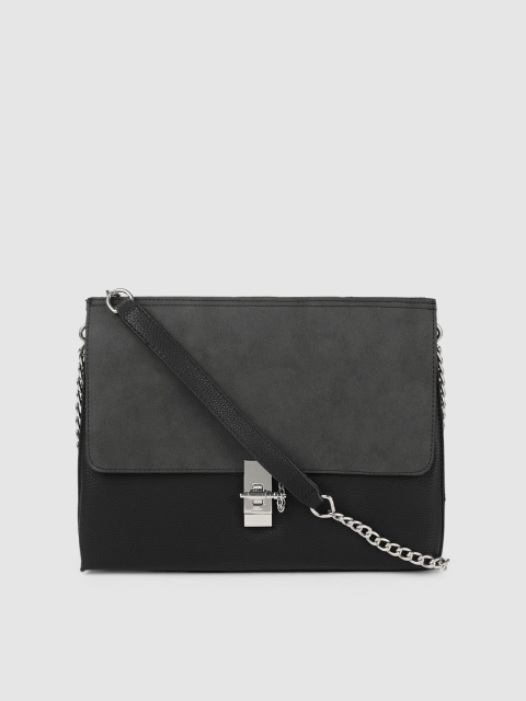 

Vero Moda Black Solid Sling Bag