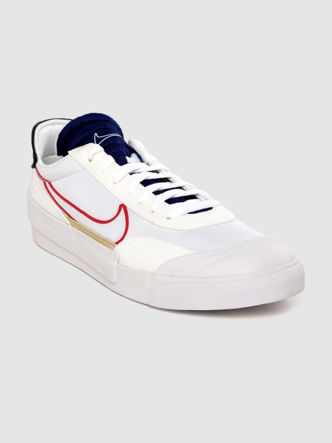 

Nike Men White Drop-Type HBR Sneakers