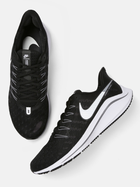

Nike Men Black AIR ZOOM VOMERO 14 Running Shoes