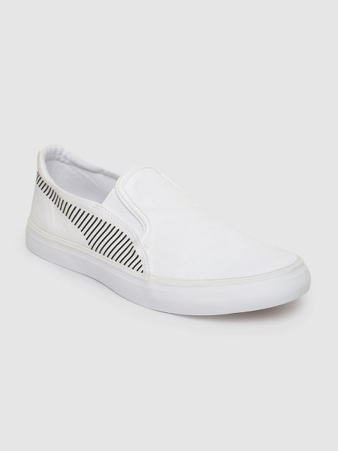 

Puma Men White Madrid IDP Slip-On Sneakers