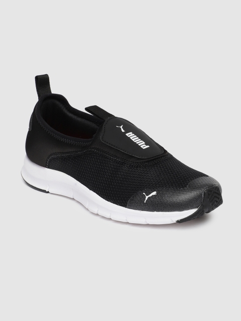 

Puma Men Black Woodstock IDP Slip-On Sneakers