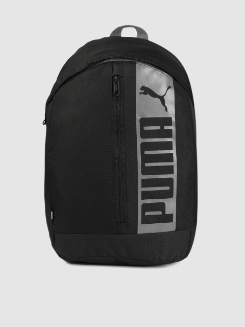 

Puma Unisex Black Solid Pioneer Backpack