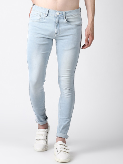 

Blue Saint Men Blue Slim Fit Mid-Rise Clean Look Jeans