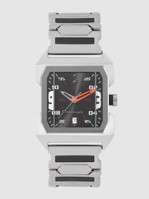 

Fastrack Men Black Analogue Watch NL1474SM02