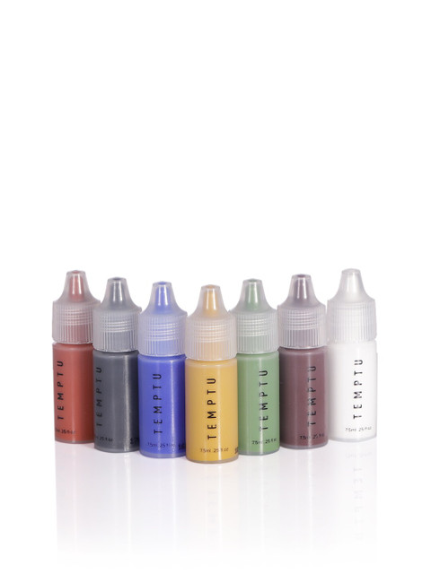 

TEMPTU Unisex Silicon Based Adjusters Starter Set with Pouch, Multi