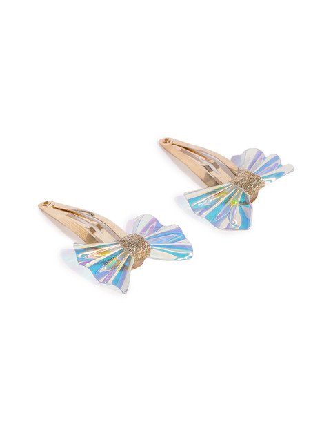 

Toniq Kids Girls Multicoloured Set of 2 Little Mermaid Tic Tac Hair Clip, Multi