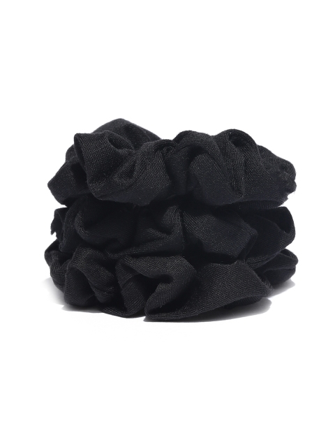 

ToniQ Black Set Of 3 Scrunchie Ponytail Holders