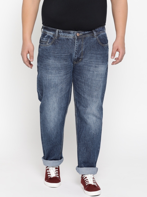 

FEVER Men Blue Straight Fit Mid-Rise Clean Look Jeans