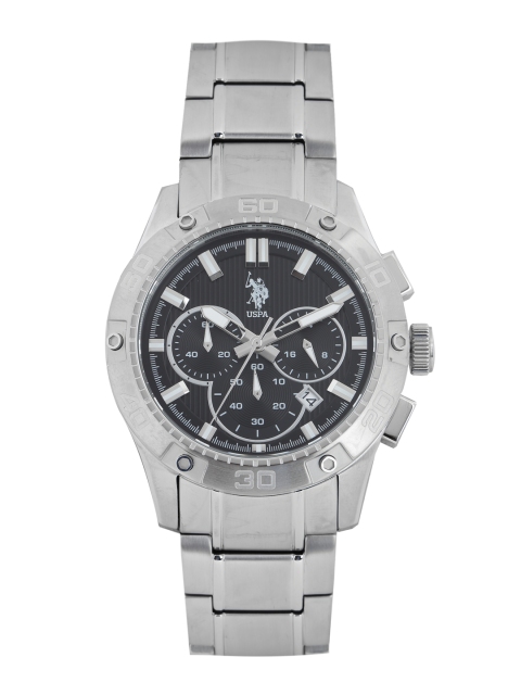 

U.S. Polo Assn. Men Black Dial Chronograph Watch USAT0106