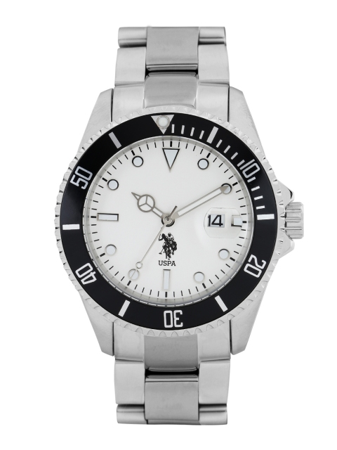 

U.S. Polo Assn. Men White Dial Watch USAT0132
