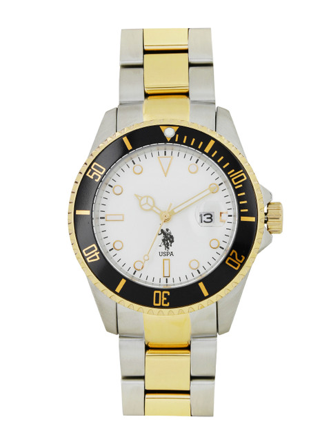 

U.S. Polo Assn. Men White Dial Watch USAT0133