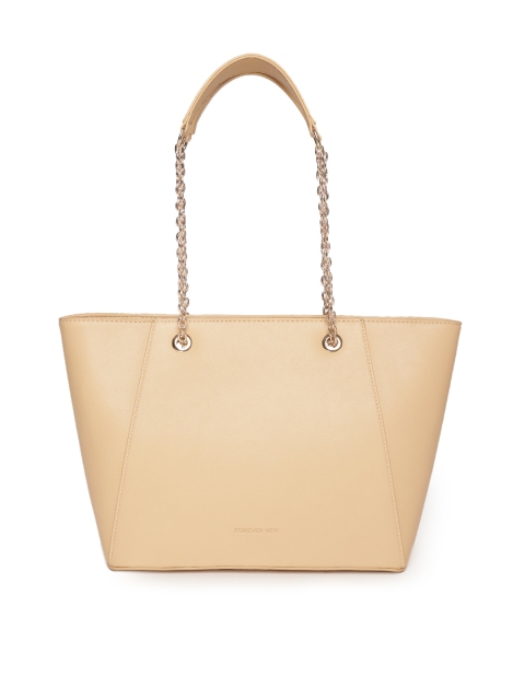 

Forever New Beige Solid Shoulder Bag