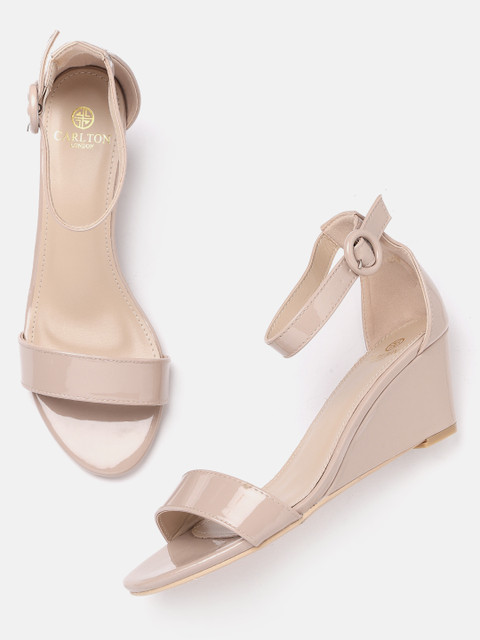 

Carlton London Women Nude-Coloured Solid Heels