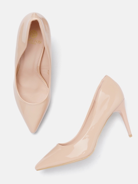 

Carlton London Women Beige Solid Pumps