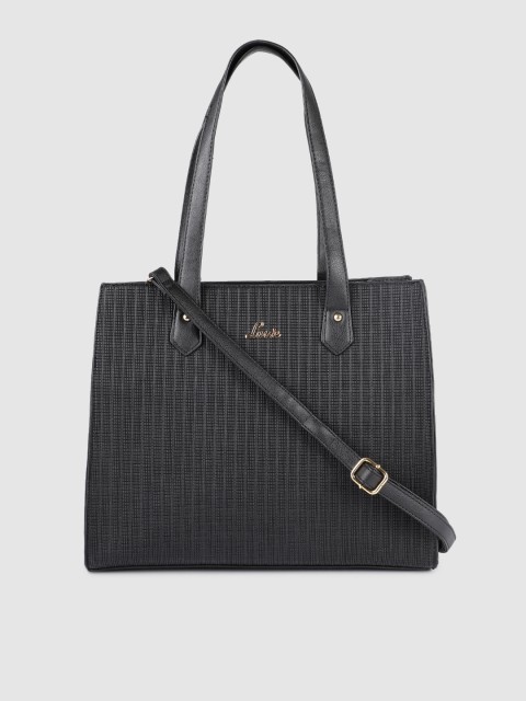 

Lavie Black Solid Shoulder Bag