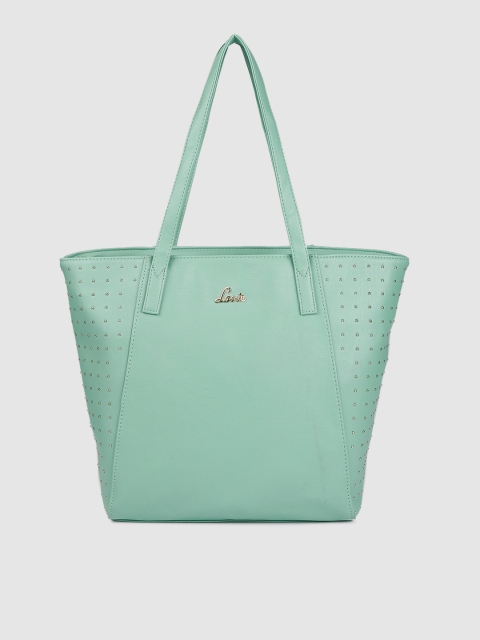 

Lavie Teal-Green Solid Shoulder Bag
