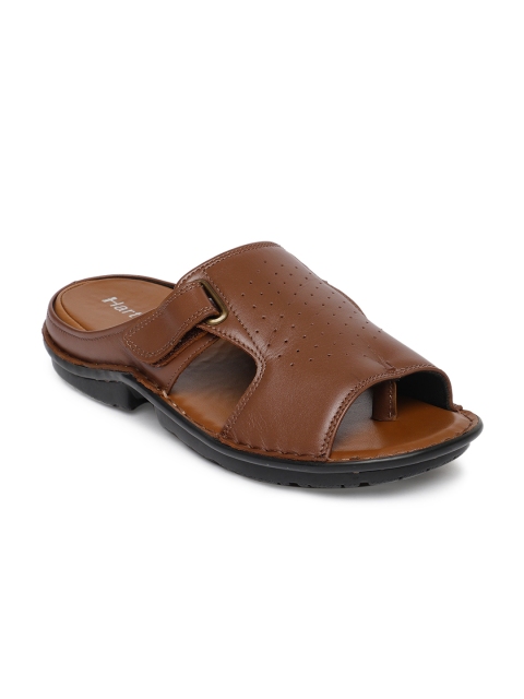 

Hartfield Men Brown Leather Sandals