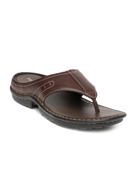 

Hartfield Men Brown Leather Comfort Sandals