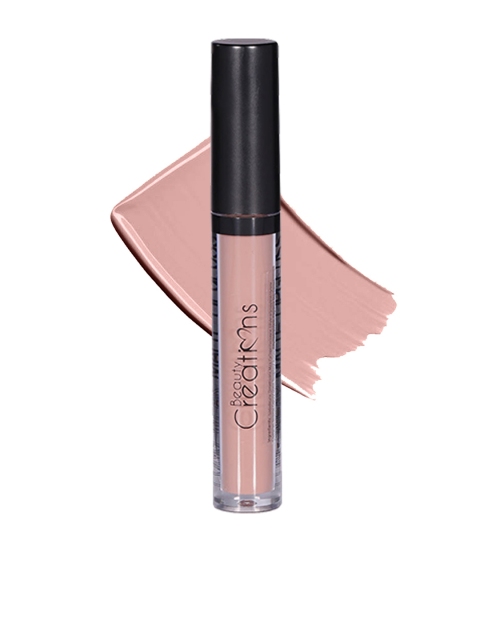 

Beauty Creations Long Wear Matte Lip Gloss - Hazel Nut 25 4g, Beige