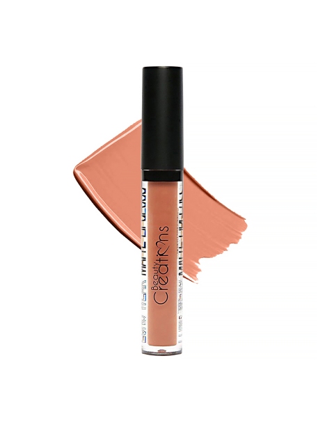 

Beauty Creations Long Wear Matte Lip Gloss - Latte 28 4g, Brown