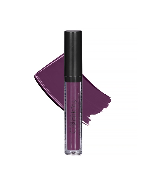 

Beauty Creations Long Wear Matte Lip Gloss - In Time 38 4g, Purple