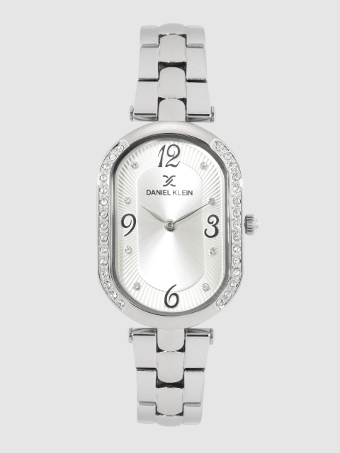 

Daniel Klein Women Silver-Toned Embellished Analogue Watch DK.1.12283-5