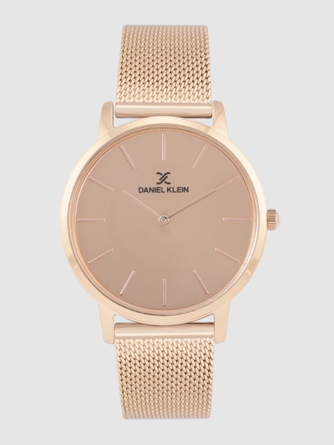 

Daniel Klein Women Rose Gold Analogue Watch DK.1.12368-1