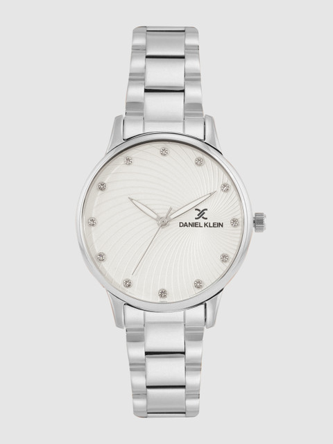 

Daniel Klein Women Silver-Toned Analogue Watch DK.1.12357-1