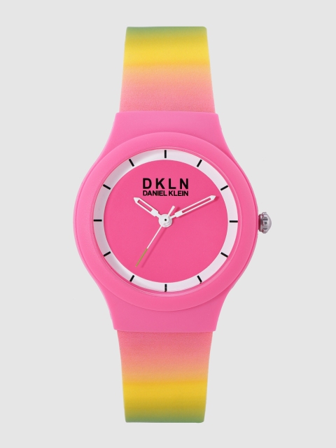 

Daniel Klein Women Pink Analogue Watch DK.1.12277